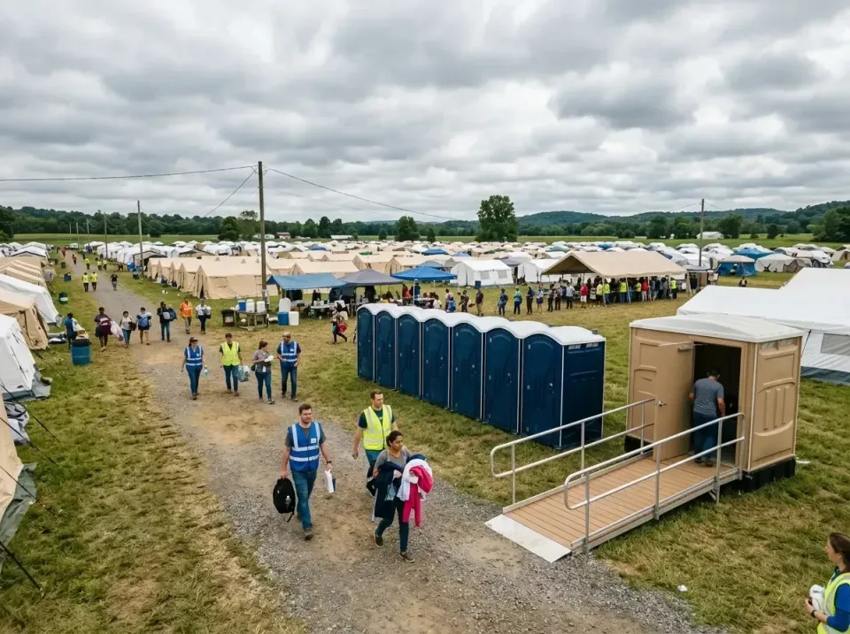 disaster-relief-camp-restrooms-010 — frequently asked questions, Dumpster & Portable Bathrooms Rental in Belle Plaine, MN